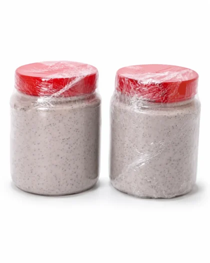 Crèmes exfoliantes aux bouchons rouges