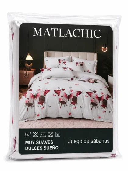 Ensemble de lit Matlachic en sachet