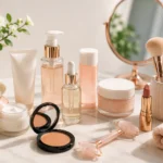 Routine de beauté apaisante et élégante