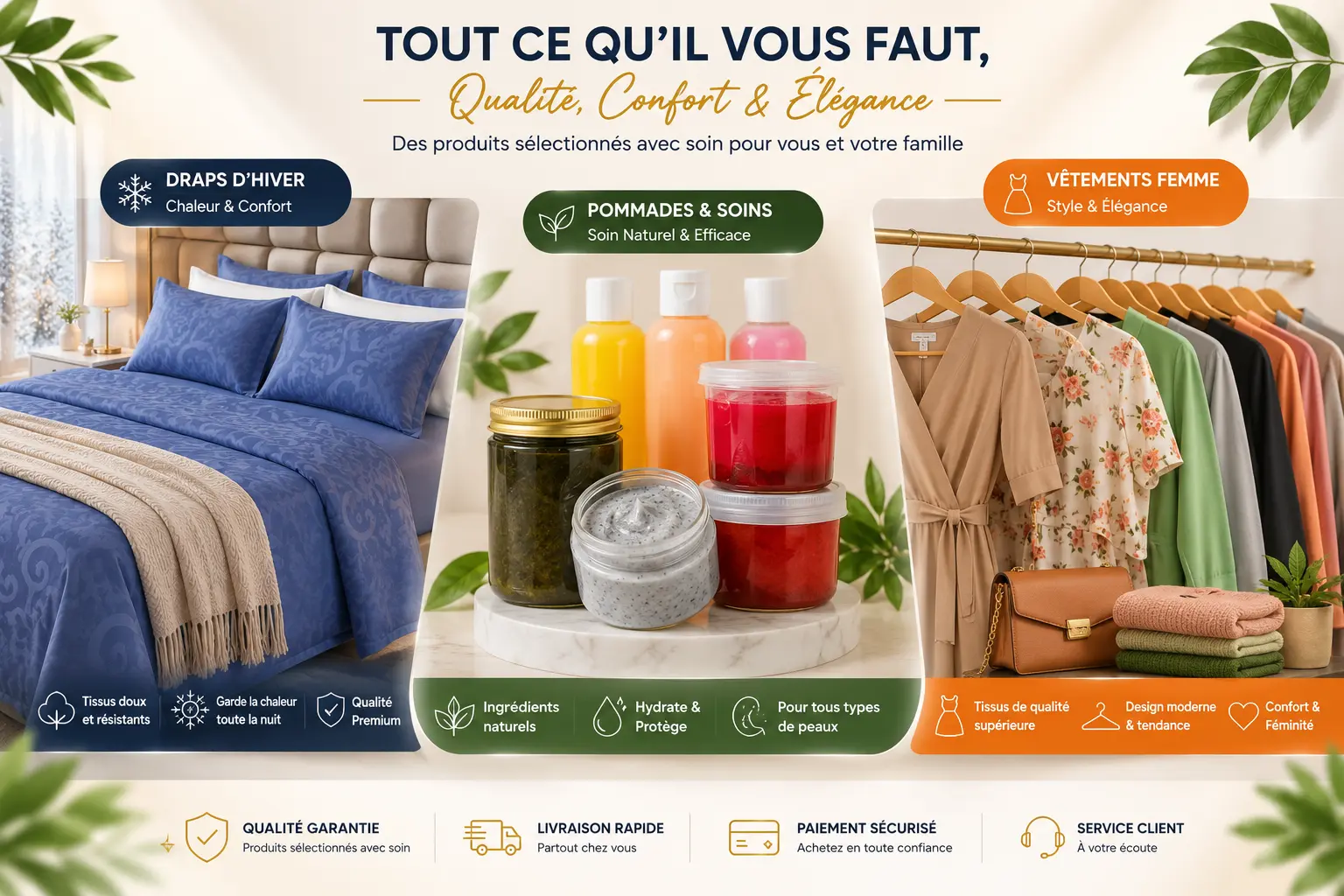 Tout ce qu'il vous faut – Élégance